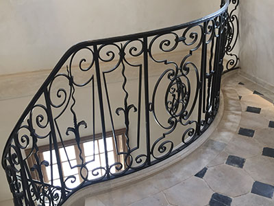 ferronerie rampes escaliers grilles